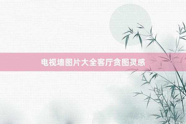 电视墙图片大全客厅贪图灵感